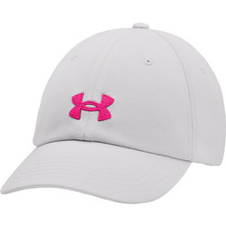 Under Armour Blitzing Καπέλο Jockey Υφασμάτινο Λευκό 1376705-015