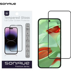 Sonique Hardy Glass Premium Tempered Glass Black (Google Pixel 9)