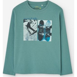 Losan Παιδικό T-Shirt Μακρυμάνικο Πετρόλ LKBAP030324082