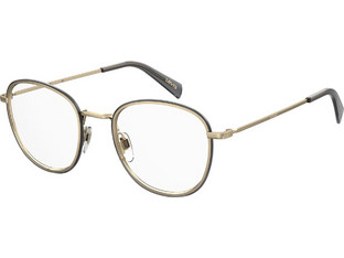 Levi's LV1027 2F7 Γυναικείος Σκελετός Γυαλιών Οράσεως Μεταλλικός Χρυσός