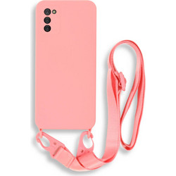 Bodycell Color Silicon Strap Pink (Samsung Galaxy A02s)