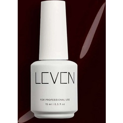 Leven 031 Maroon Ημιμόνιμο Βερνίκι Νυχιών 15ml