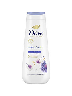 Dove Anti-Stress Blue Chamomile & Oat Milk Shower Gel 400ml