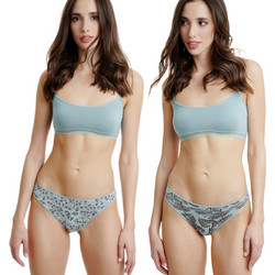 Walk Γυναικεία Brazil Βεραμάν 2Pack W2011-56