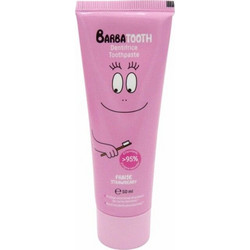 Barbatooth Strawberry Παιδική Οδοντόκρεμα Χωρίς Φθόριο 50ml