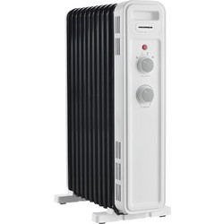 Heinner HOH-M11WH-BK Καλοριφέρ Λαδιού με 11 Φέτες 2300W