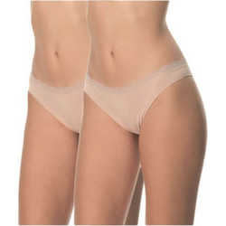 Apple Boxer Γυναικεία Brazil με Δαντέλα Μπεζ 2Pack 0222302