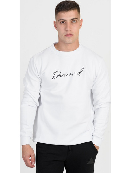Cotton4all Demand Ανδρικό Φούτερ Λευκό 25-105