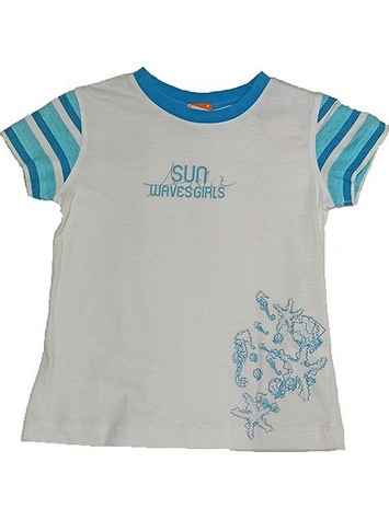 Avia Παιδικό T-Shirt Κοντομάνικο Γκρι Γαλάζιο 01287