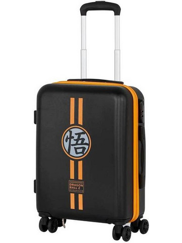 Karactermania Dragon Ball KMN06219 Παιδική Βαλίτσα Καμπίνας 55x38x20cm με 4 Ρόδες Μαύρη