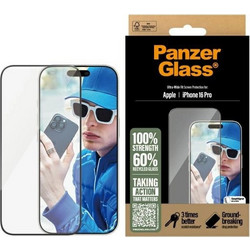 PanzerGlass Ultra-Wide Fit Tempered Glass (iPhone 16 Pro)