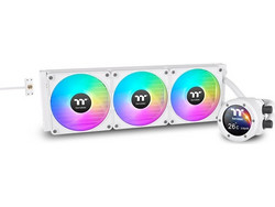 Thermaltake TH420 V2 Ultra EX LCD White Υδρόψυξη CPU 140mm ARGB για Socket AM2 / AM2+ / AM3 / AM3+ / FM1 / FM2 / 115x / 2011 / 2066 / 2011-3 / AM4 / 1200