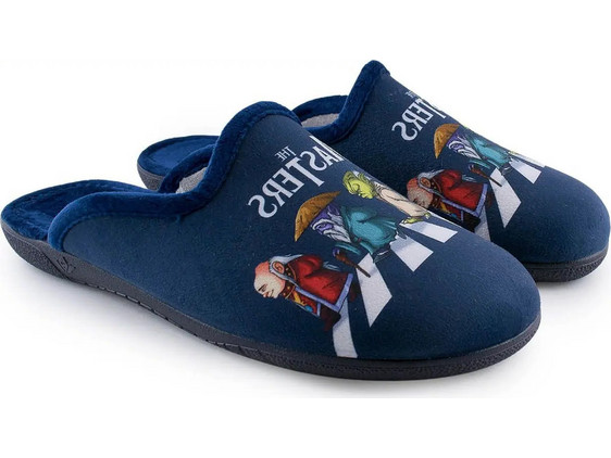 Adam's Χειμερινές Ανδρικές Παντόφλες Navy Μπλε 624-22520