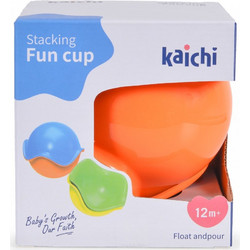 Kaichi Stacking Fun Σετ Κουβαδάκια Μπάνιου 12+ Μηνών 4τμχ