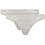 Calvin Klein Βαμβακερά Γυναικεία String Γκρι 2Pack 000QD3788E-8HT