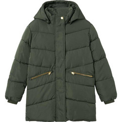 Name It Παιδικό Μπουφάν Χειμωνιάτικο Puffer Χακί 13230984