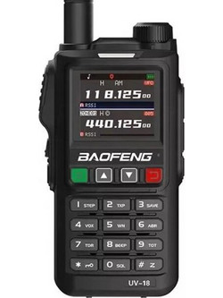 Baofeng UV-18L Black