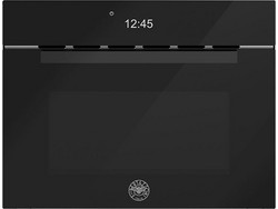 Bertazzoni FMOD4077MTB1Ε ντοιχιζόμενος Φούρνος Μικροκυμάτων με Grill Μαύρος