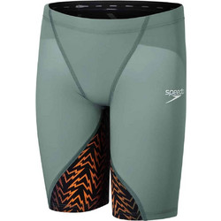 Speedo Fastskin Junior LZR Ignite Παιδικό Αγωνιστικό Μαγιό Κολύμβησης Jammer για Αγόρι Γκρι 813440-H819