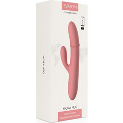 Svakom Mora Neo Peach Δονητής Rabbit για Ζευγάρια με App Control Ροζ