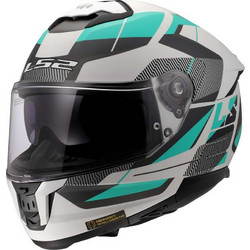 LS2 FF808 Stream II Road Light Blue Grey Κράνος Μηχανής Full Face 1550gr