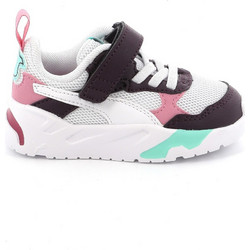 Puma Trinity Παιδικά Sneakers Λευκά Ροζ Βεραμάν Μαύρα 390840-16