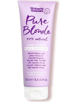 Umberto Giannini Pure Blonde Purple Φυτικό Conditioner για Προστασία Χρώματος & Επανόρθωση για Βαμμένα Mαλλιά 250ml