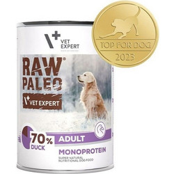 VetExpert Raw Paleo Adult Monoprotein with Duck 400gr