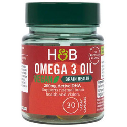 Holland & Barrett Omega 3 Algae Oil 30 Κάψουλες