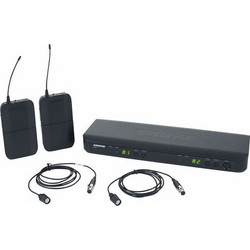 Shure BLX188/CVL Dual Σετ 2 Ασύρματα Μικρόφωνα Πέτου