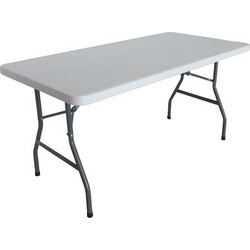 Pakoworld Aprilia Ορθογώνιο Τραπέζι Catering Πλαστικό Λευκό 152x76x74cm 142-000016