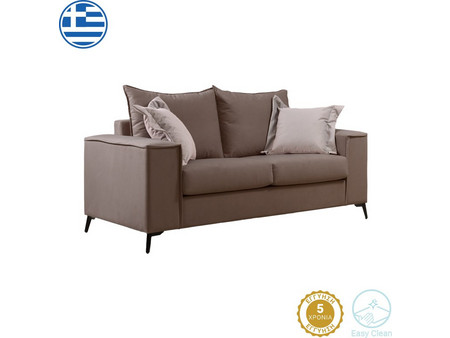 Pakoworld Verona Διθέσιος Καναπές Εκρού 173x93x100cm 168-000091