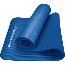 Pegasus Στρώμα Γυμναστικής Yoga / Pilates Μπλε με Ιμάντα Μεταφοράς 183x61x1.5cm Β-3006-15