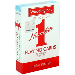 Winning Moves Waddingtons No.1 Τράπουλα Πλαστικοποιημένη Κόκκινη 007146