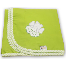 Figlio Bino Bear Πάνα Αγκαλιάς Χασέ Lime 80x72cm 35-02