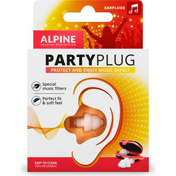 Alpine PartyPlug Ωτοασπίδες 2τμχ Λευκές