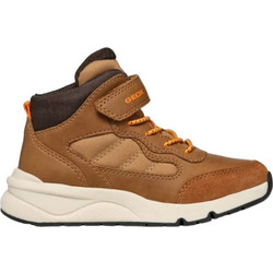 Geox Παιδικά Sneakers Μποτάκια Καφέ J46H0E054FUC6001