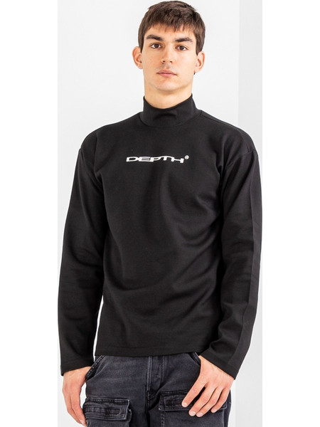 Tee Library Ανδρικό Φούτερ Μαύρο TCF-31-MN