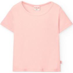 Boboli Παιδικό T-Shirt Κοντομάνικο Ροζ 491037-3885