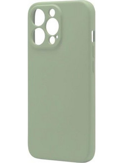 iNOS Liquid Silicon L-Cover Back Cover Olive (iPhone 13 Pro)