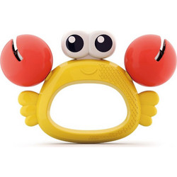 Hola Crab Κουδουνίστρα Κρίκος για 3+ Μηνών