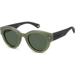 Polaroid Eyewear PLD6240/S/X 1ED/UC48 Γυναικεία Γυαλιά Ηλίου Στρογγυλά Κοκάλινα Πράσινα με Μαύρο Φακό