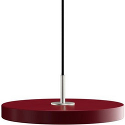Umage Asteria Mini Κρεμαστό Φωτιστικό Οροφής Μονόφωτο LED με Θερμό Λευκό Φως Κόκκινο 2210C4174