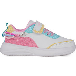 Lelli Kelly Παιδικά Sneakers Λευκά Τιρκουάζ Ροζ LKAA4729-MU01