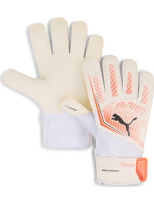 Puma Ultra Play RC Γάντια Τερματοφύλακα Λευκά Πορτοκαλί 041952-06