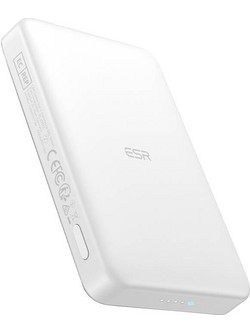ESR Qi2 MagSlim Wireless Magsafe Power Bank 10000mAh 15W με Θύρα USB-C White