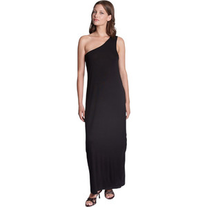 Collectiva Noir Estella Maxi Καλοκαιρινό Καθημερινό Φόρεμα Μεταξωτό Μαύρο CN140C07BMB Collectiva Noir Estella Maxi Καλοκαιρινό Καθημερινό Φόρεμα Μεταξωτό Μαύρο CN140C07BMB