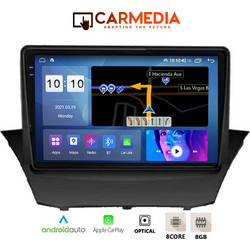 Carmedia CMDU4095-4 Ford Fiesta 2008-2018 Ηχοσύστημα Αυτοκινήτου με Οθόνη Αφής Bluetooth & GPS