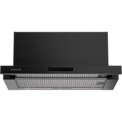 Davoline Ios Pro Revo 60 Συρόμενος Απορροφητήρας 60cm Μαύρος