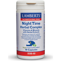 Lamberts Night Time Herbal Complex 60 Κάψουλες